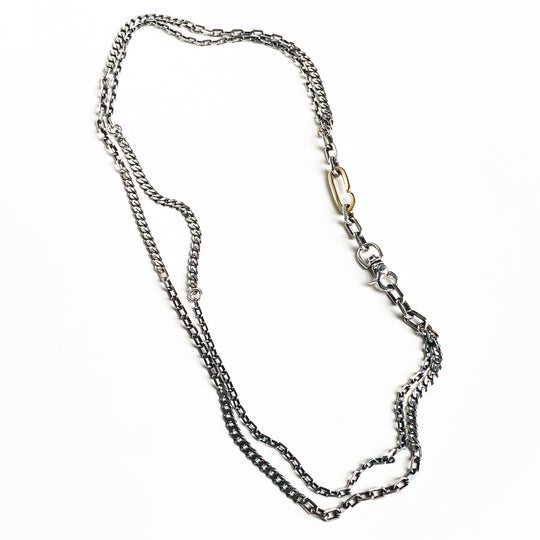 Alexander McQueen Double necklace with pendant | Men's Jewelery | Vitkac